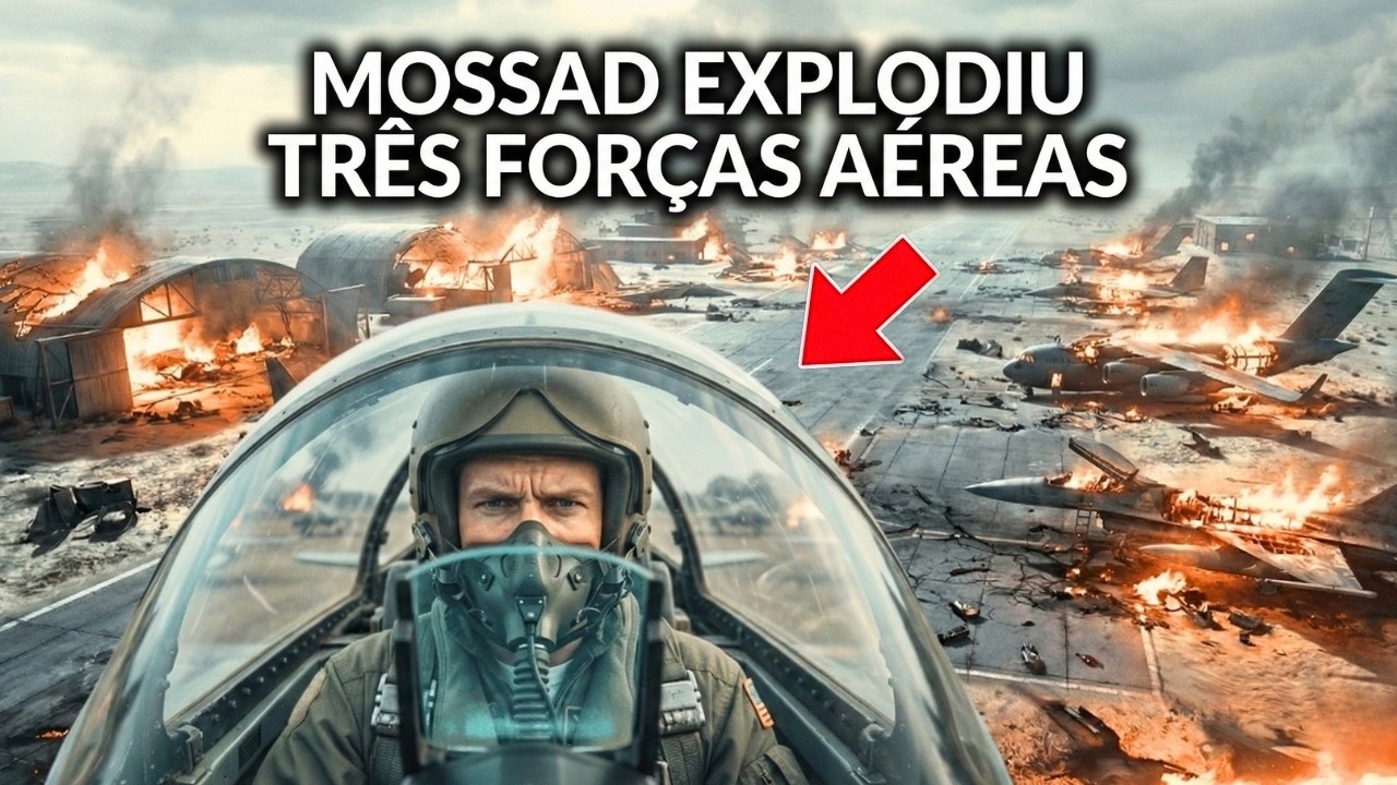 Como o Mossad Aniquilou 450 Aviões com uma Força Aérea Fantasma