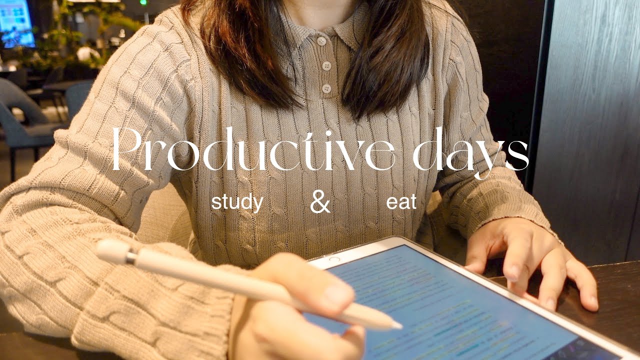 A productive week preparing for finals 📚