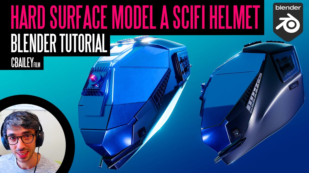 Make A SciFi Helmet - Blender Tutorial