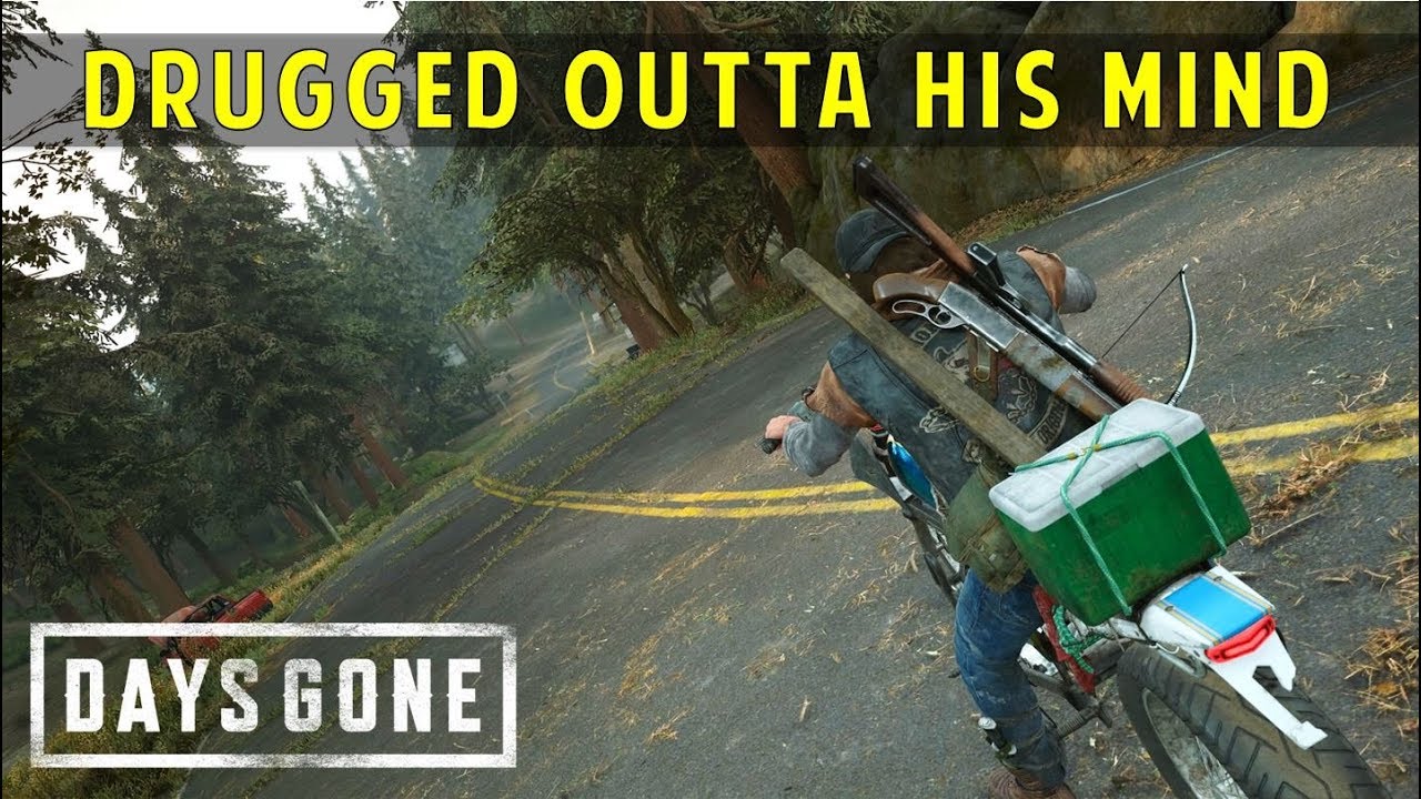 Knock the Drifter Off His Bike | Drugged Outta His Mind | Days Gone