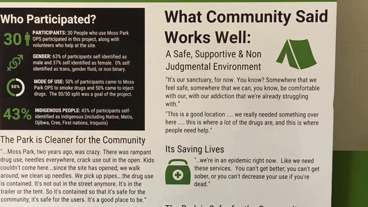 Conversations in the park - Moss Park OPS