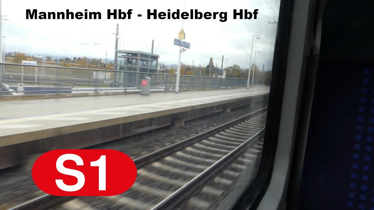 Br 425 Mitfahrt Mannheim Hbf - Heidelberg Hbf | S1 Rhein-Neckar