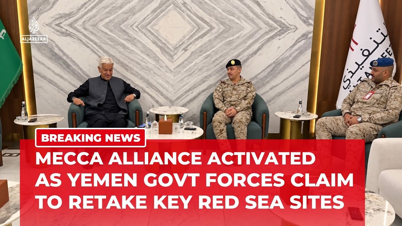 Mecca Alliance activates defence pact as Yemen forces claim strategic Bab al-Mandeb