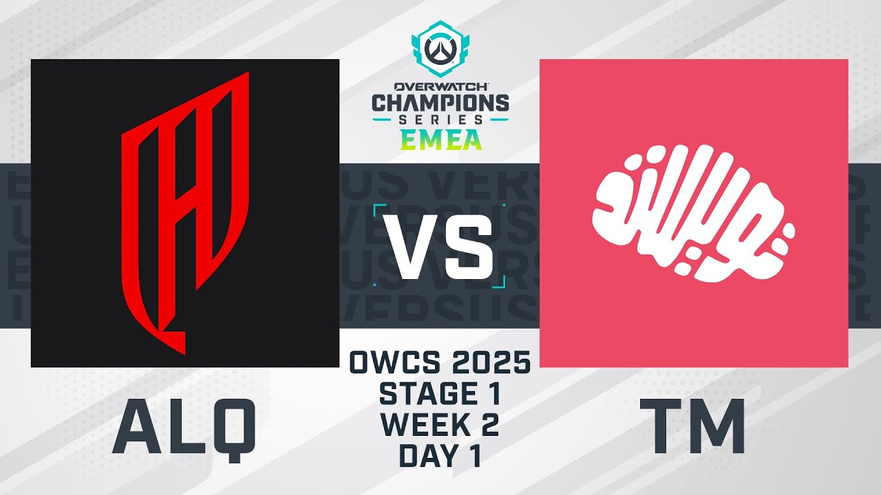 Al Qadsiah vs Twisted Minds | OWCS 2025 EMEA | Stage 1 Week 2 Day 1