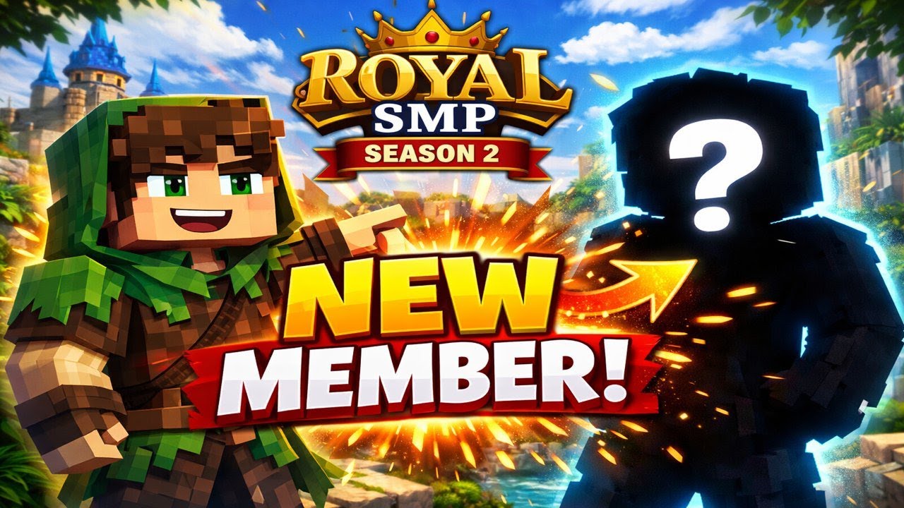 ROYAL SMP S-2 New Member | I Trap Him 😂