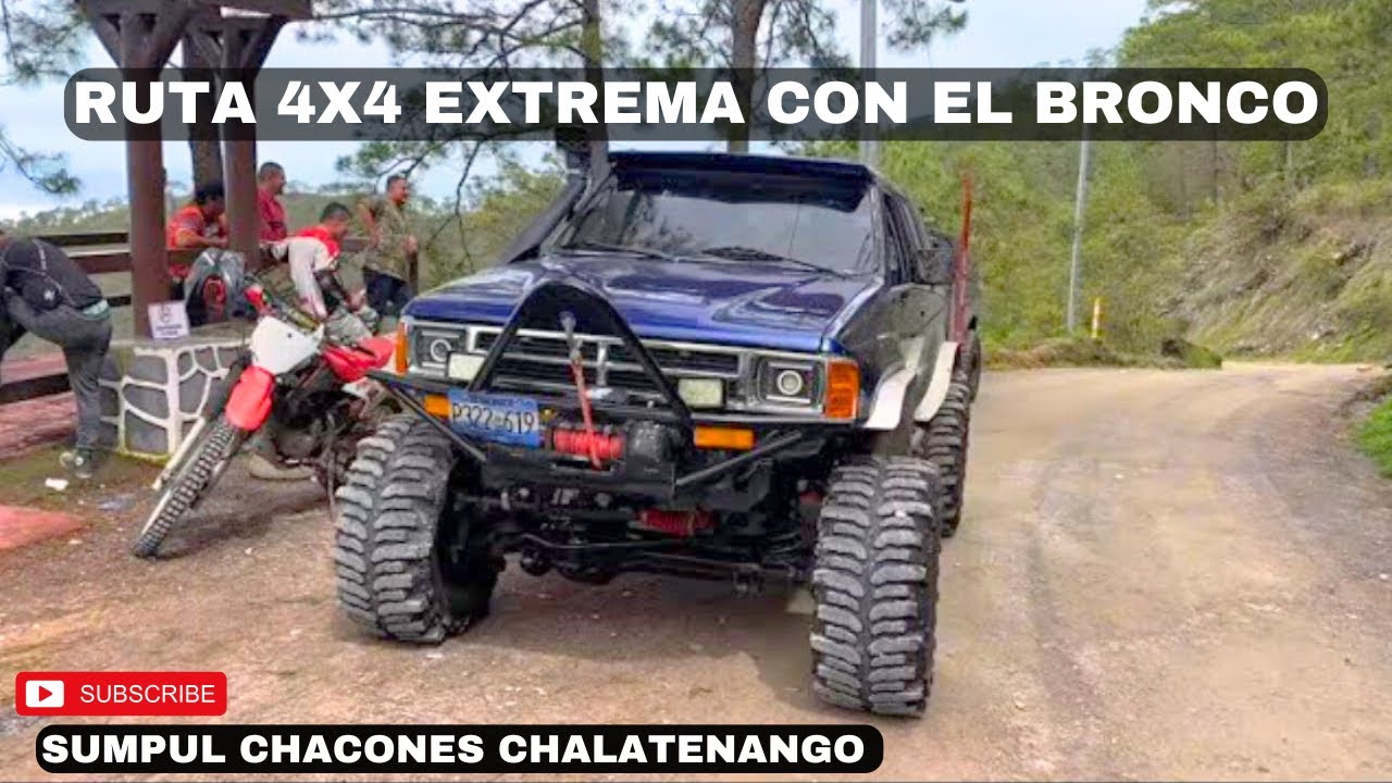 Ruta 4x4 en Sumpul Chacones Chalatenango con el bronco 😱🇸🇻🚘🚨