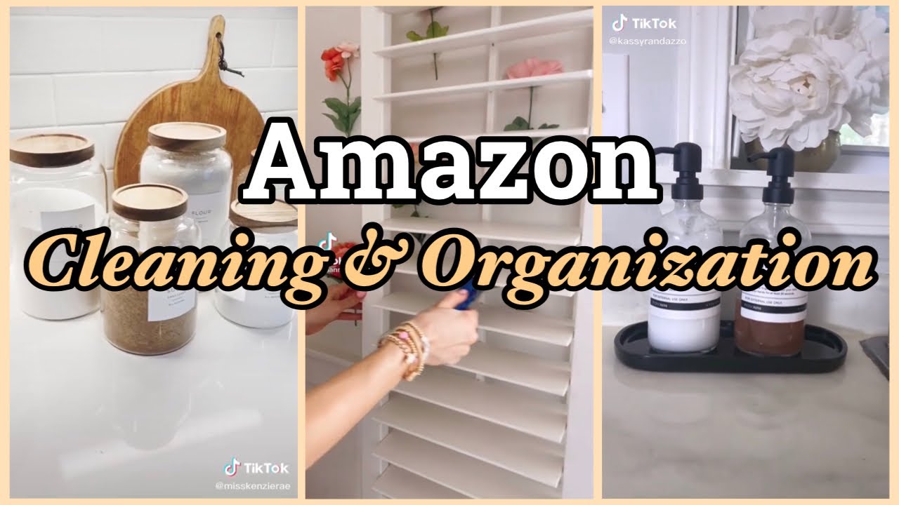 TikTok Compilation || Amazon Cleaning and Organization Must Haves with Links! || Home Essentials