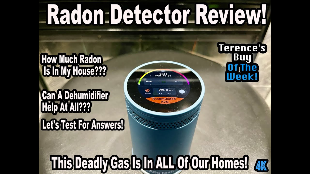 Radon Tester Review & Unboxing HOUND-3699 Radon Detector! The Deadly Gas Detector!