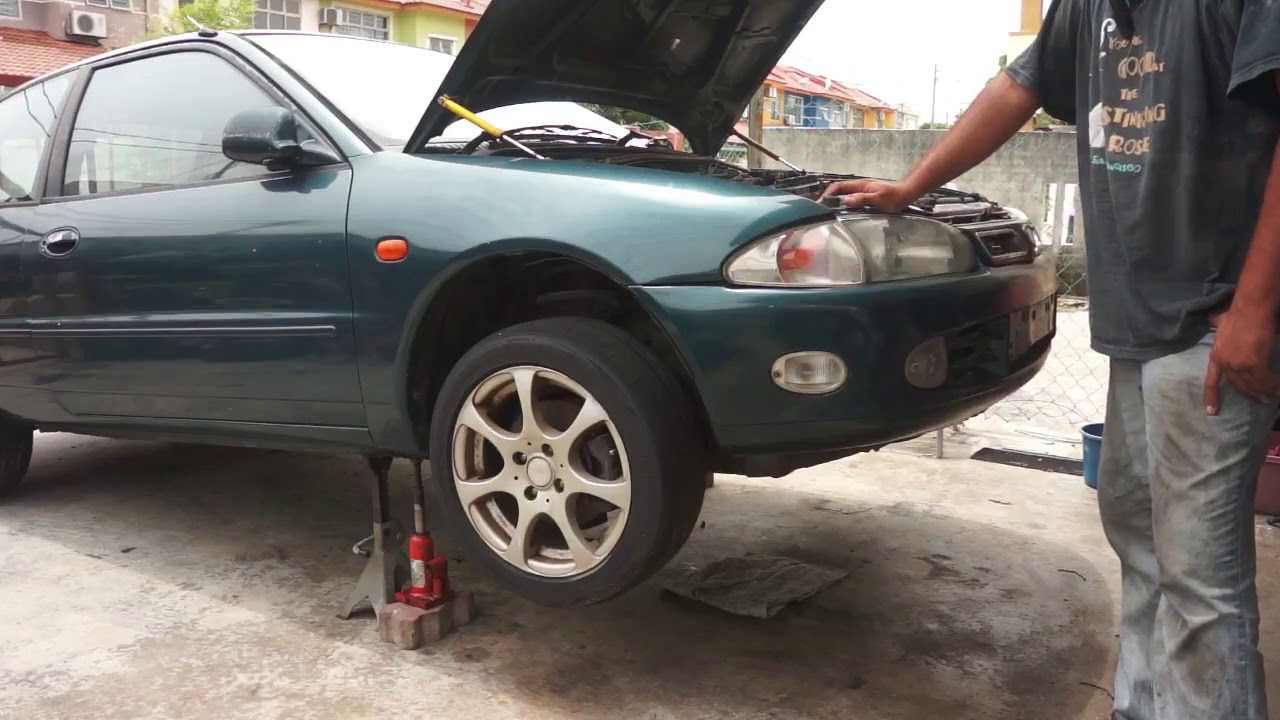 Tutorial / DIY, cara-cara nak cabut grill dan bumper wira, satria dan arena