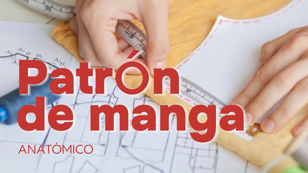 Trazo de patrón de manga