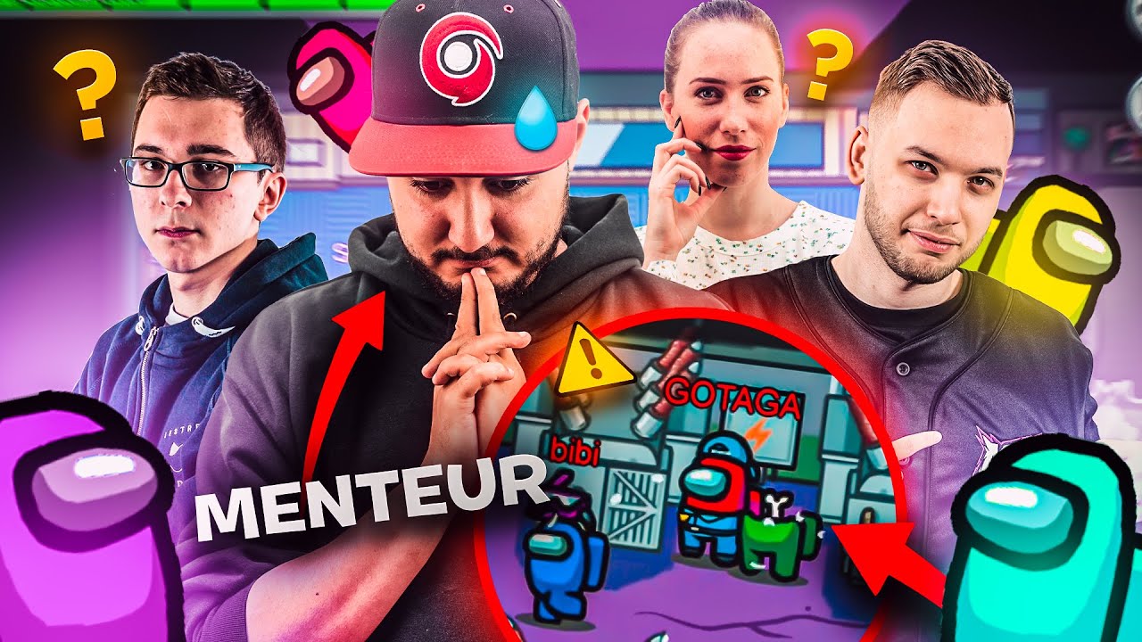 AMONG US AVEC LES COPAINS ! (Qui mentira le mieux...)