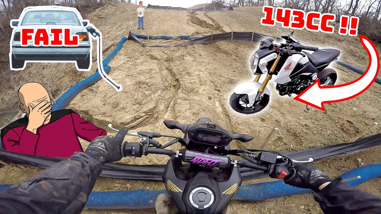 I RODE MY FIRST BIG BORE GROM! | Lady Pulls Out Of Gas Station With Nozzle Still In Her Car😂