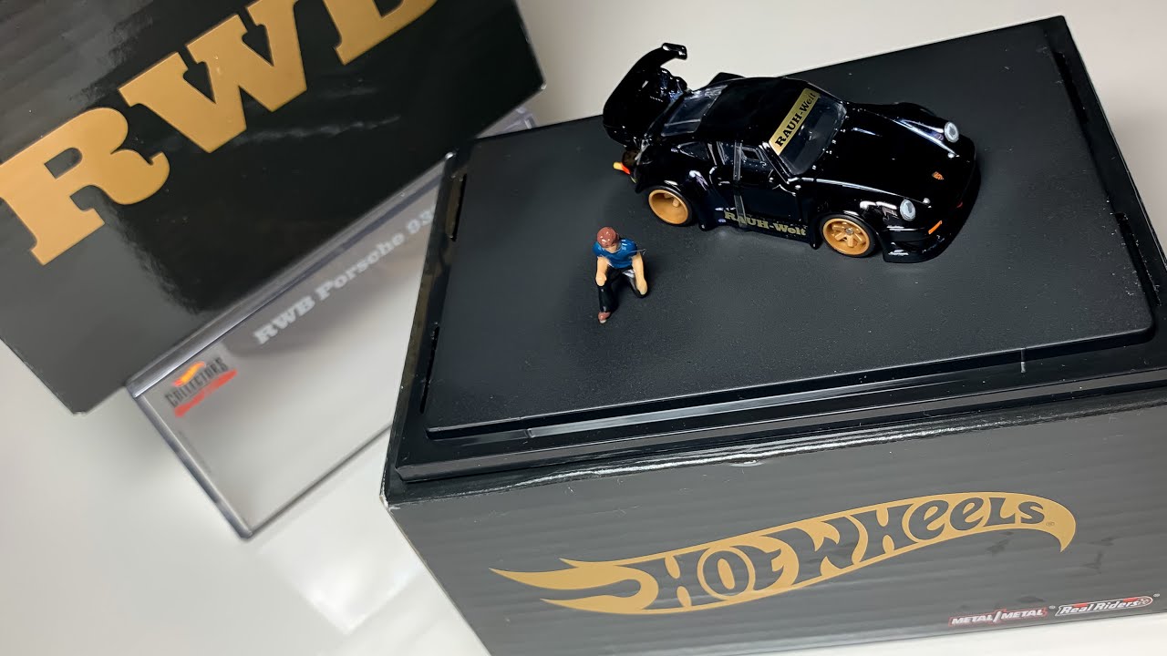 Lamley Preview: Hot Wheels RLC Exclusive RWB Porsche 930 w/ Akira Nakai Mini-Figure