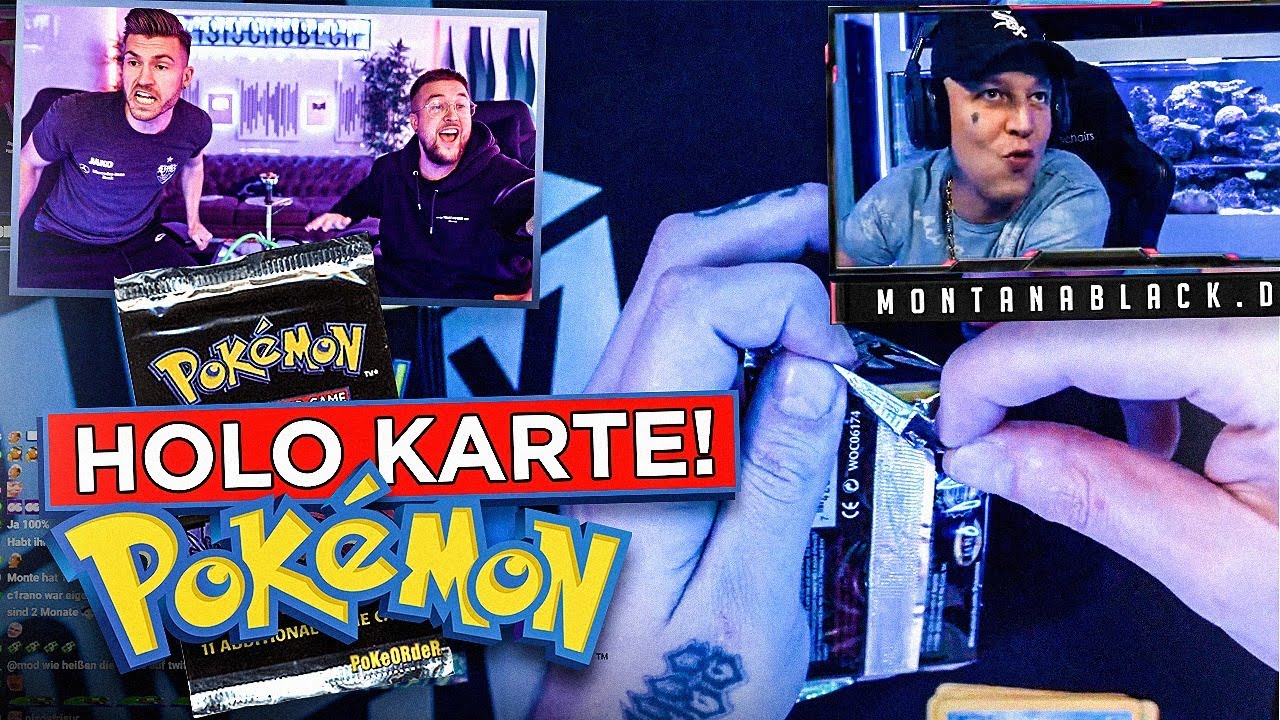 Wir haben uns ein POKEMON PACK von MONTE gekauft 😱🔥HOLO PACKLUCK !!