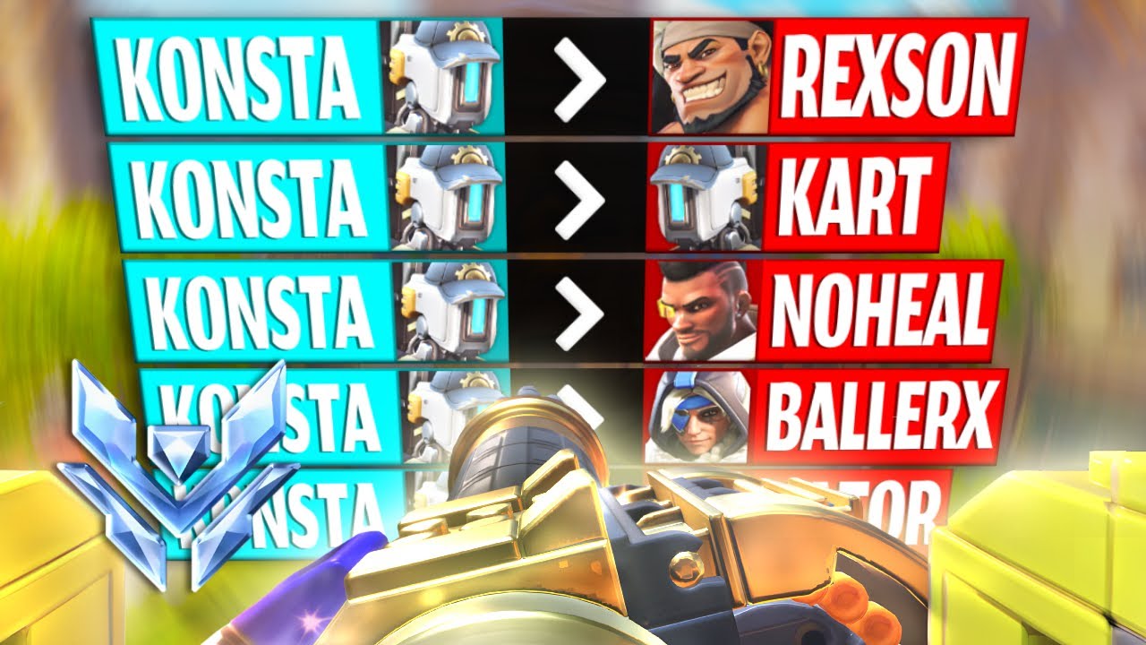 Dominating With BASTION in DIAMOND Is TOO EASY! | Overwatch 2