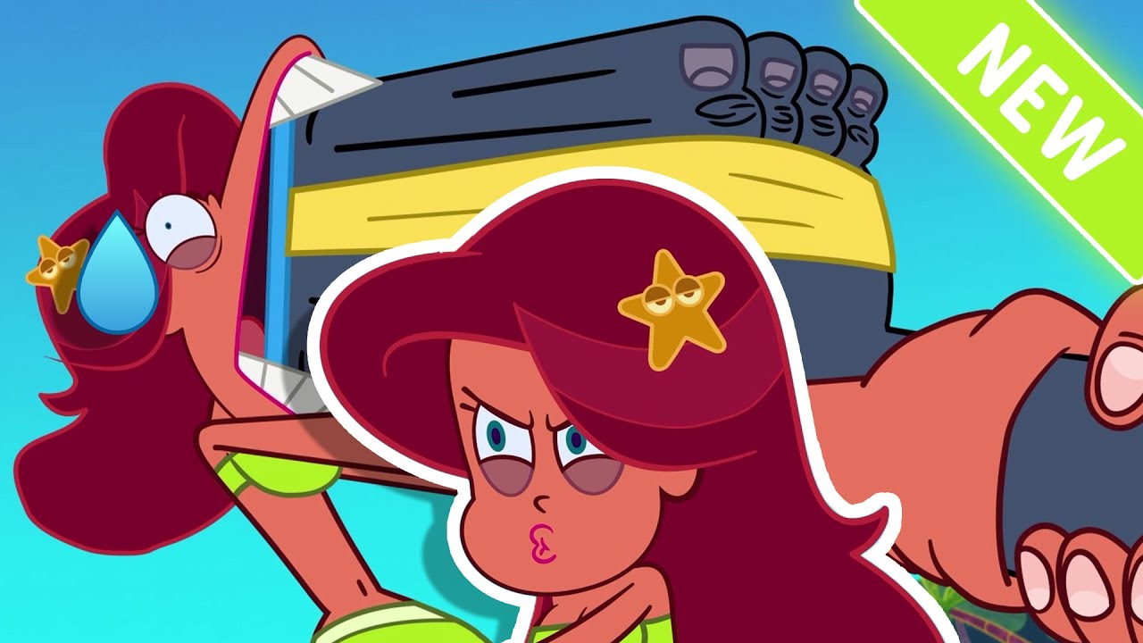 Zig & Sharko | NEW SEASON 4 😡 FOOT THIEF ! - Compilation in HD
