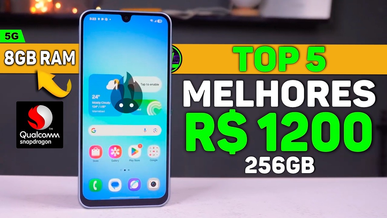 OS MELHORES CELULARES PARA JOGOS ATÉ R$ 1200 REAIS