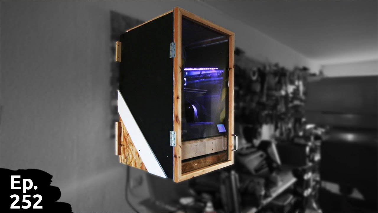 modification de ma boite pour mon imprimante 3D avec plateforme amovible - Ep252