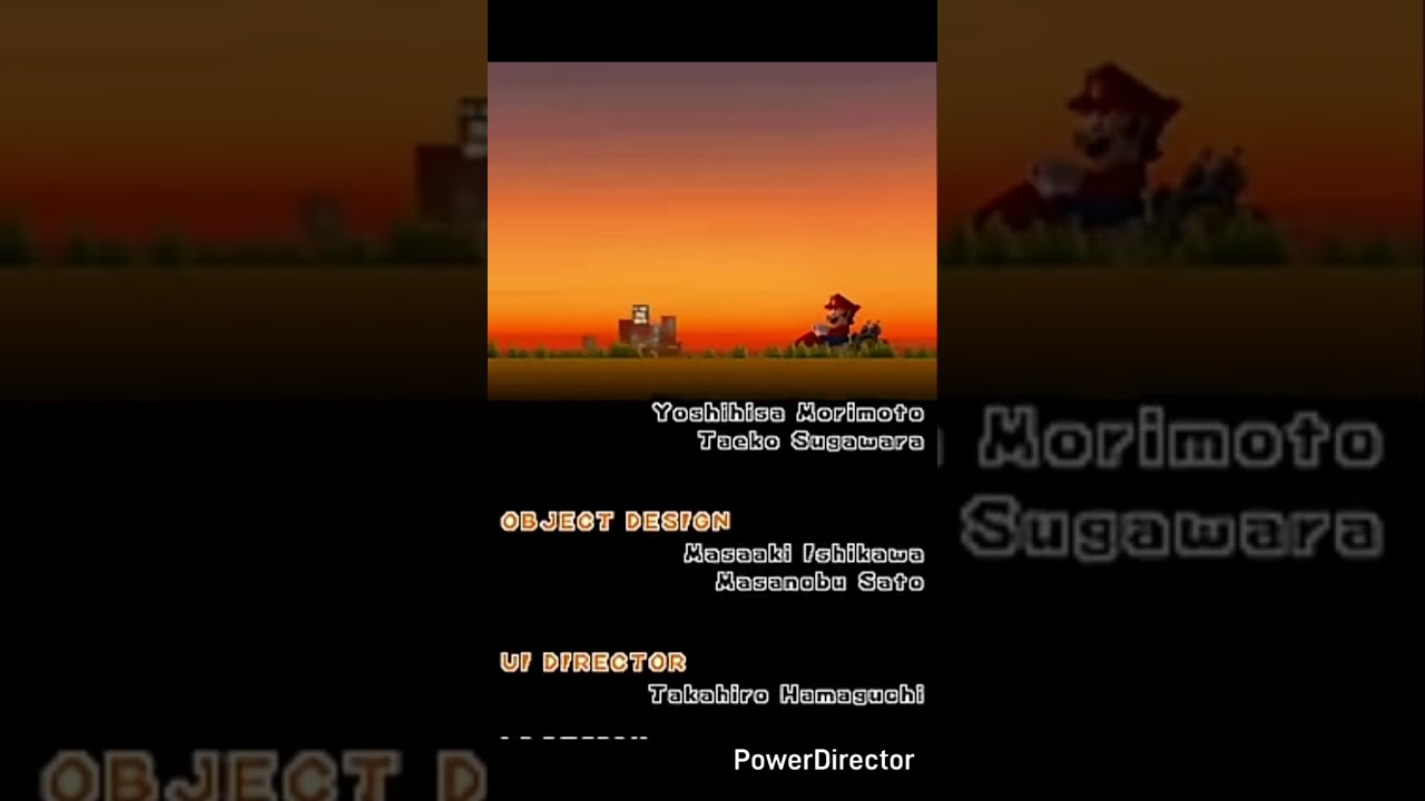 Mario Kart DS - Credits PAL PITCH