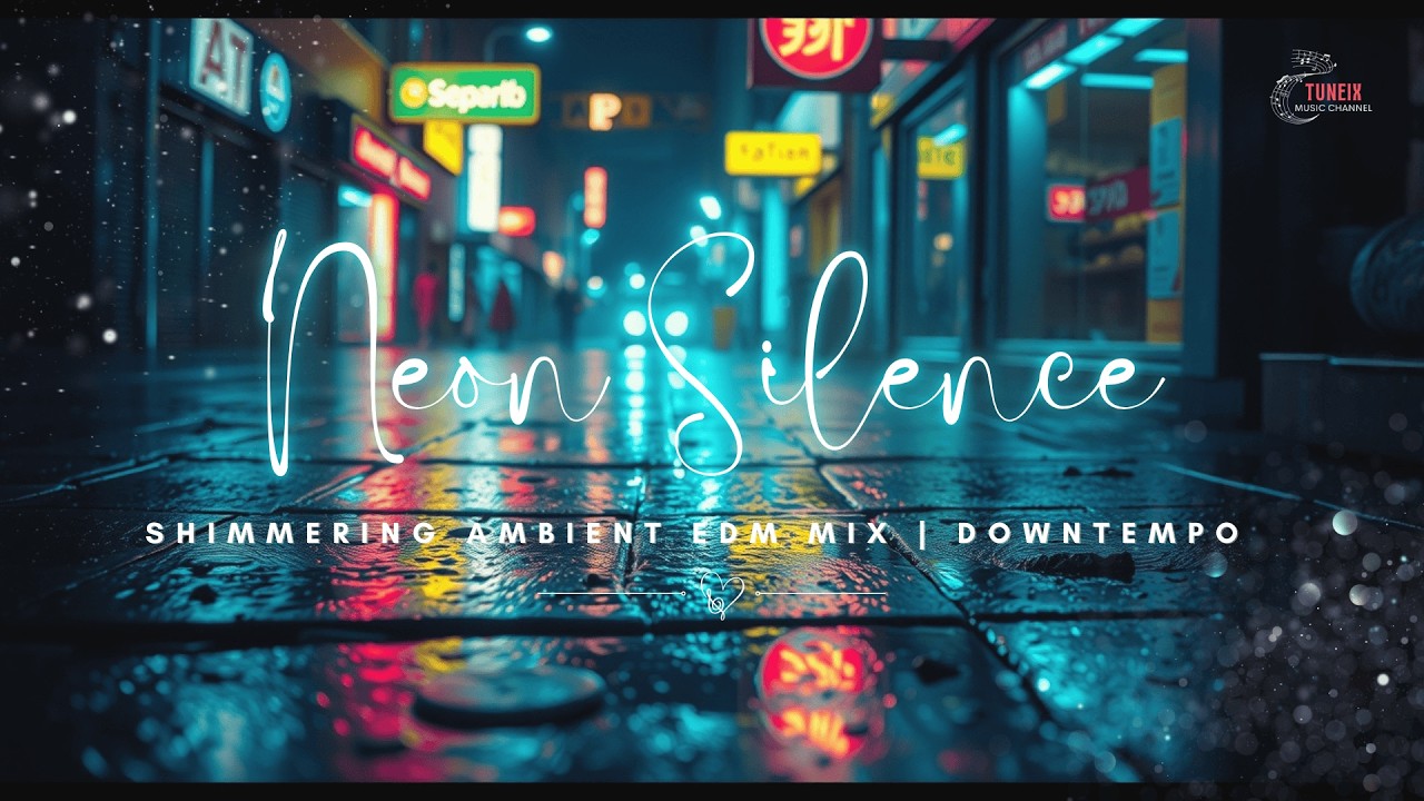 Neon Silence 🌌 Shimmering Ambient EDM Mix | Haunting Downtempo Emotional Soundscape