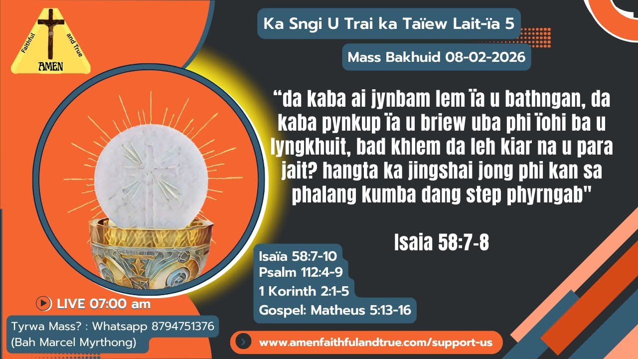 Ka Mass Bakhuid | Ka Sngi U Trai ka Lait-ïa Taïew 5 | 08-02-2026