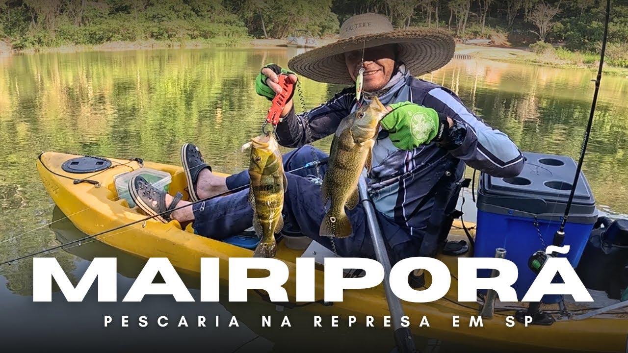 PESCARIA INSANA de Tucunaré Amarelo na REPRESA de Mairiporã