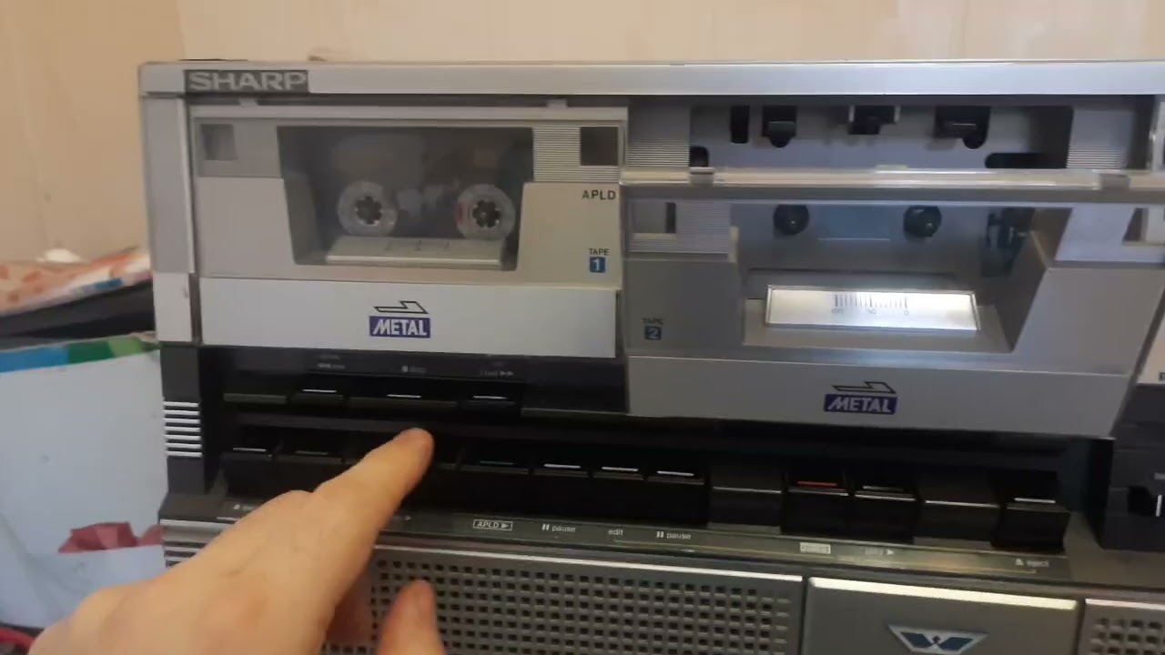 🎶SHARP GF-666Z Vintage Audio Supermarket GLOBAL OPT RetroTone Lab