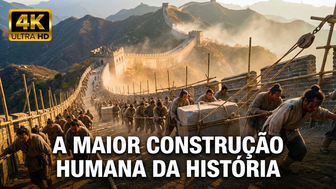 GRANDE MURALHA DA CHINA — POR DENTRO DA MAIOR CONSTRUÇÃO HUMANA DA HISTÓRIA (RECONSTRUÇÃO POR IA)