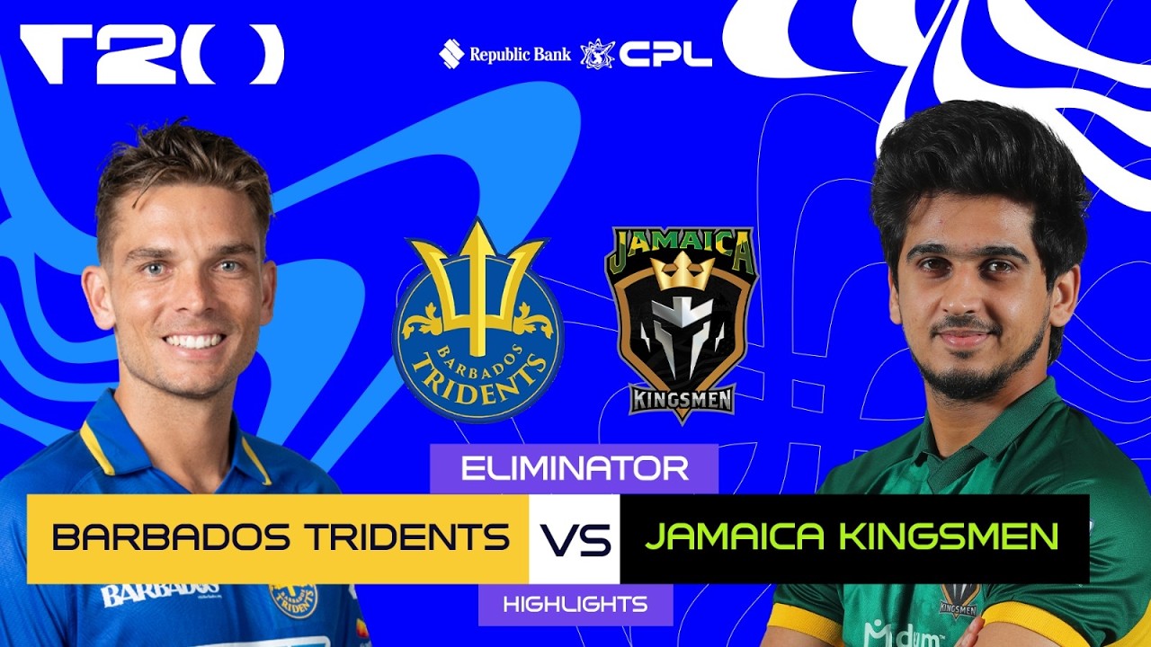 Highlights | Barbados Tridents vs Jamaica Kingsmen | CPL 2026