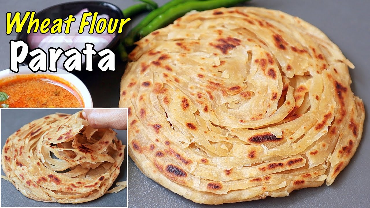 పరోటా పొరలుపొరలుగా చేయడం ఎంత ఈజీయోచుడండి😋| Wheat Flour Parata |Soft & layered| Parota Tayari Telugu
