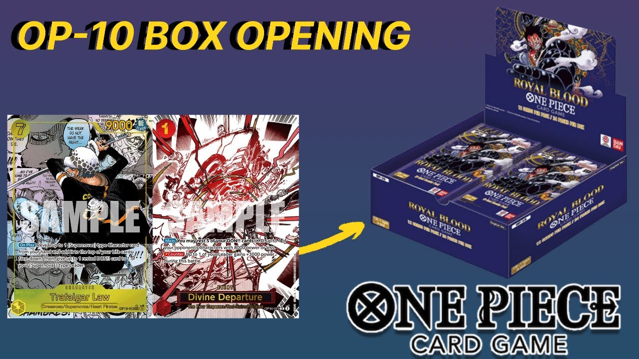 OP-10 Royal Blood Box Opening! 