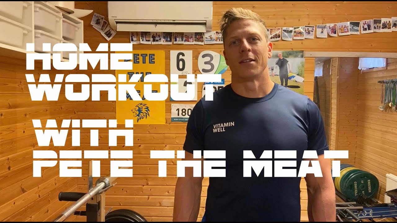 Home workout for kayakers with Pete the Meat - body weight strength training