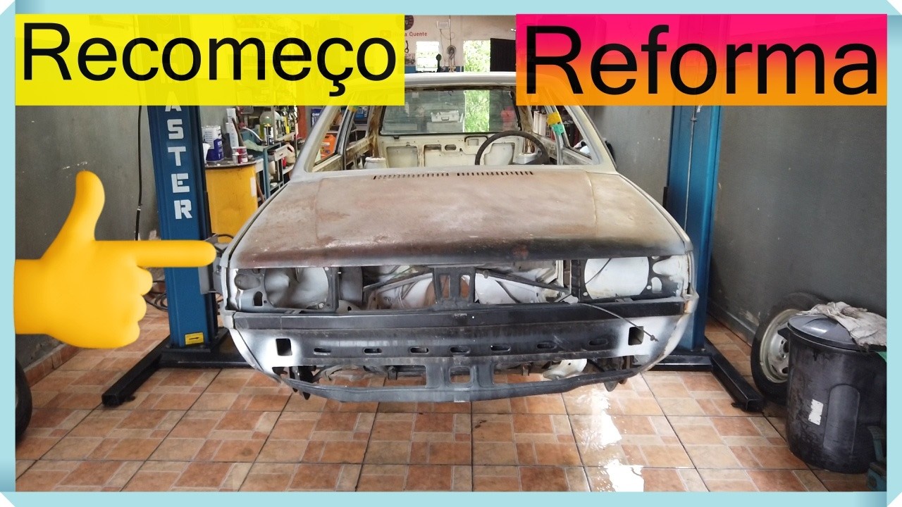 Início Restauro VW Parati 1992