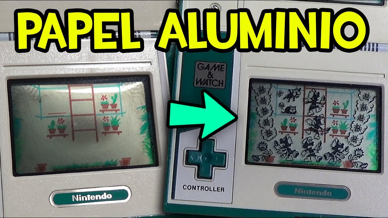 ARREGLO la PANTALLA de un GAME & WATCH y se ve ESPECTACULAR