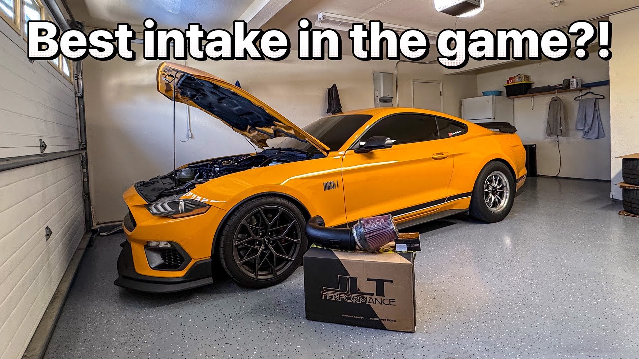 My Mach 1 gets a JLT BIG AIR INTAKE