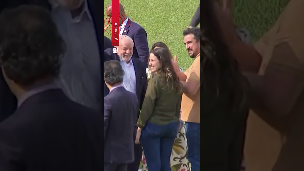 Presidente Lula vai ao interior de SP participar do casamento de neto #g1 #shorts
