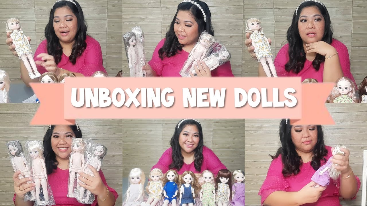 UNBOXING: 30cm MJD/BJD Dolls From Shopee + Product Review