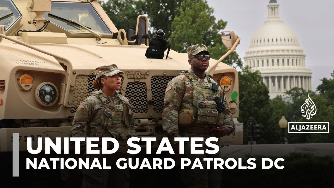More US National Guard troops deployed across Washington, DC amid crackdown