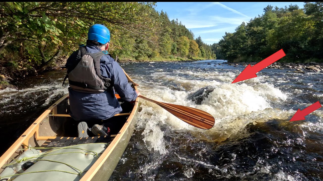 Reading the Rapids: White Water on the River Spey, Scotland.