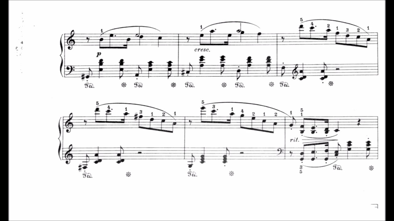 Edmund Parlow | Little Romance, Op.97/1