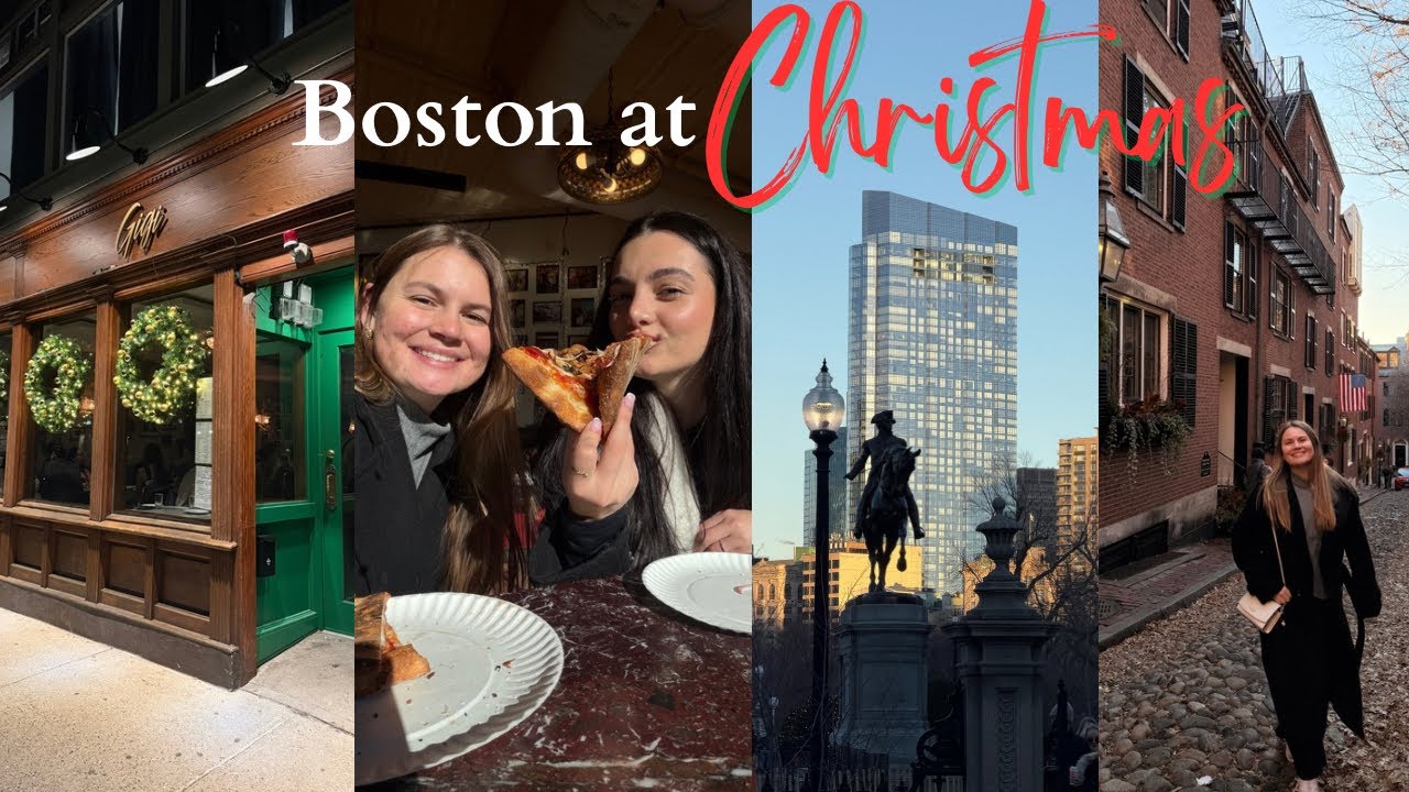 BOSTON TRIP WITH EMI AT CHRISTMAS TIME