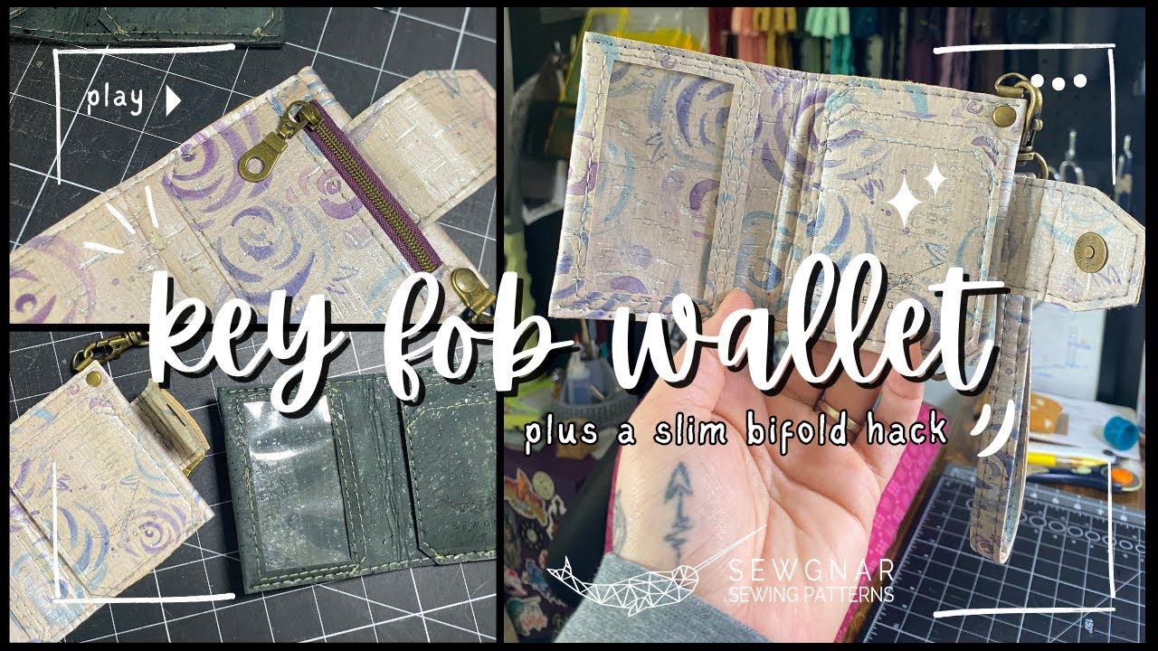 Updated Key Fob Wallet video (+ Slim Bifold Hack!)
