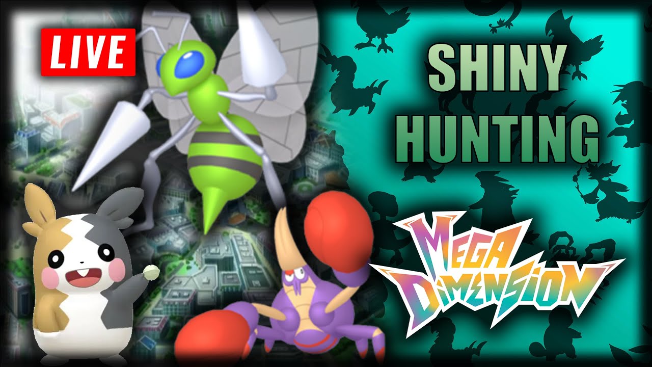 🔴 LIVE 🔴 Shiny Mega Dimension Hunts #pokemonlegendsza #shinyhunting