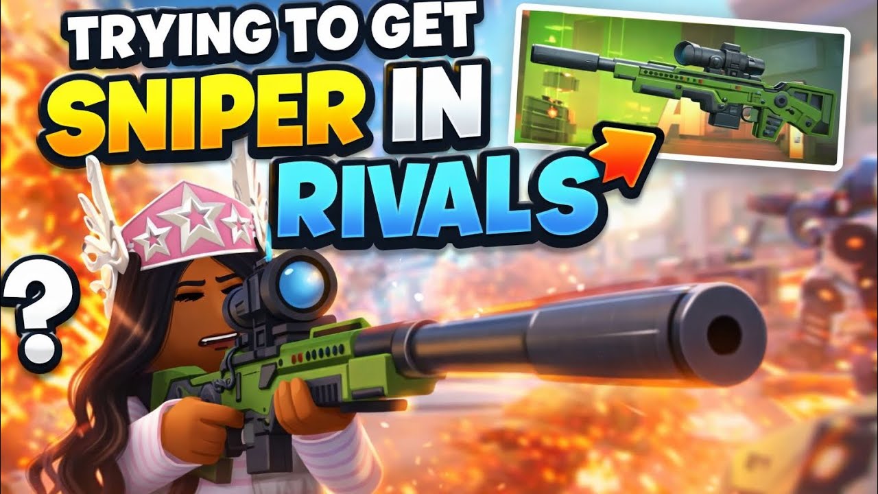 Trying to get sniper in rivals!