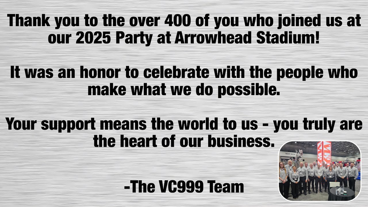 2025 VC999 Party at Arrowhead Stadium