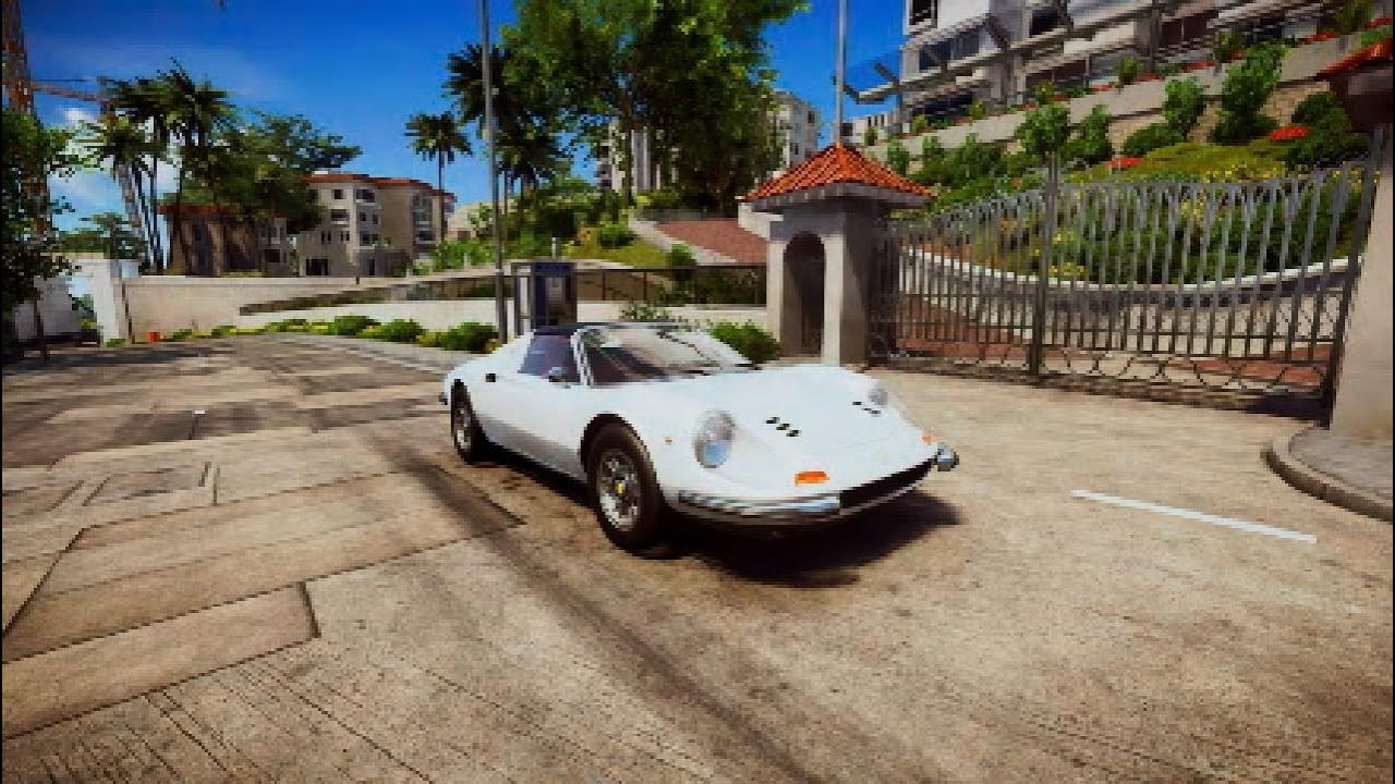 Test Drive Unlimited Ferrari Dino 246 GTS Car Delivery
