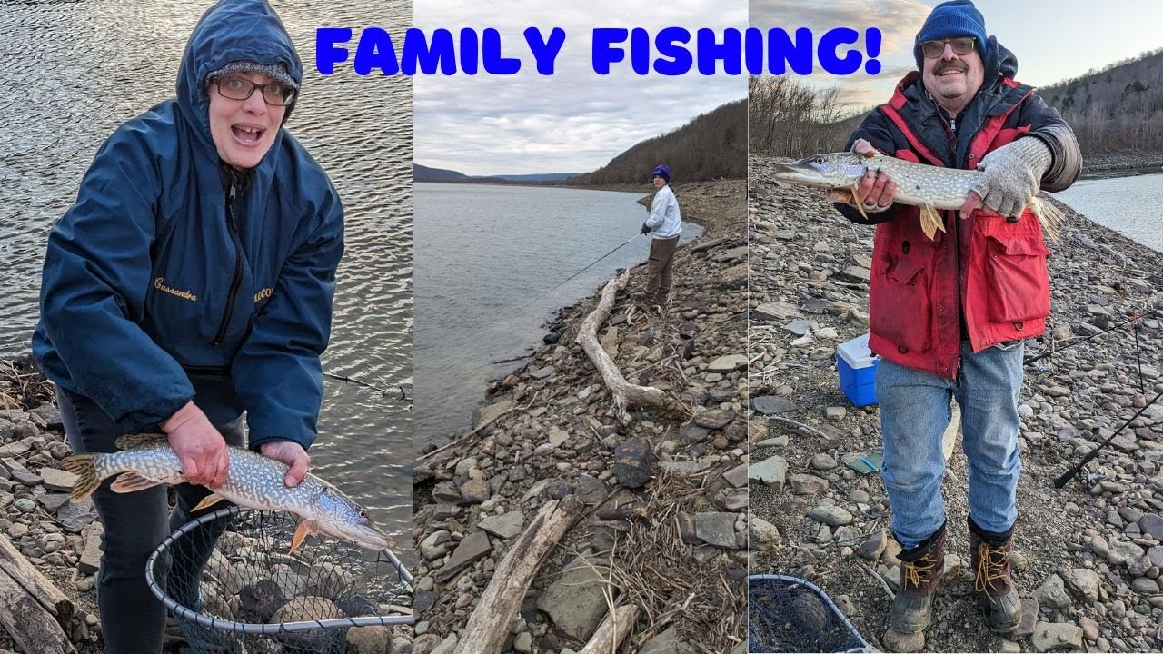 Allegheny Pike Fishing With the Family! (Winter 2023)