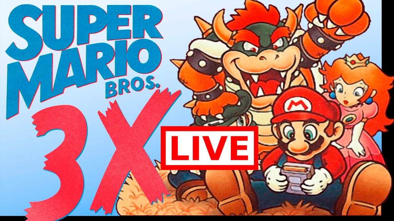 🔴Super Mario World: Super Mario Bros. 3X 100% [ AO VIVO ]