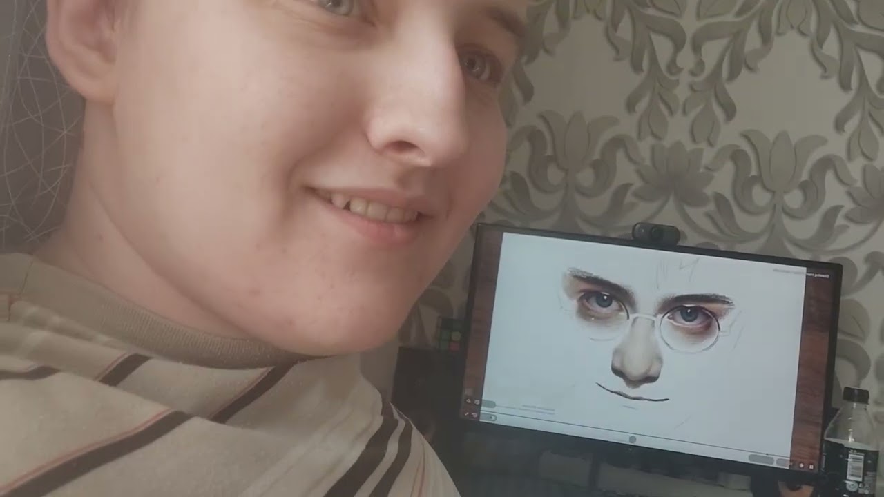 Reaction Drawing of Harry Potter