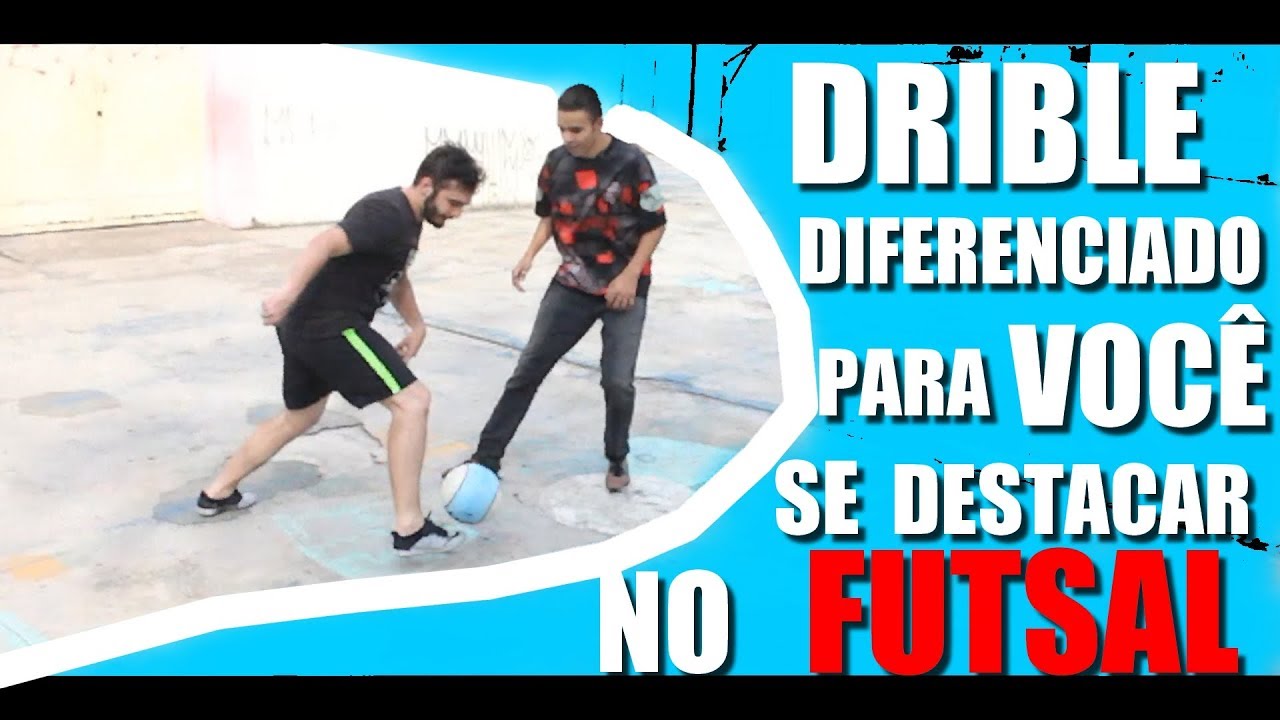 Como DRIBLAR para USAR  VELOCIDADE NO FUTSAL